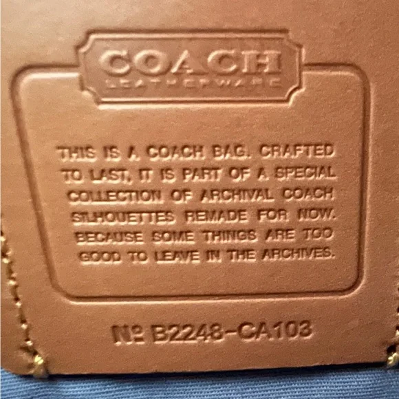 Coach Denim Swinger - Picture 8 of 9
